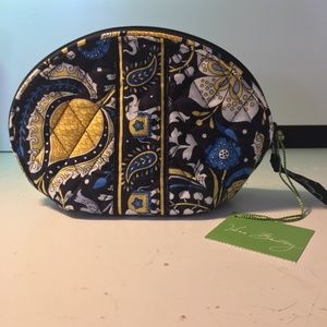 Vera Bradley Mirror Cosmetic in Ellie Blue